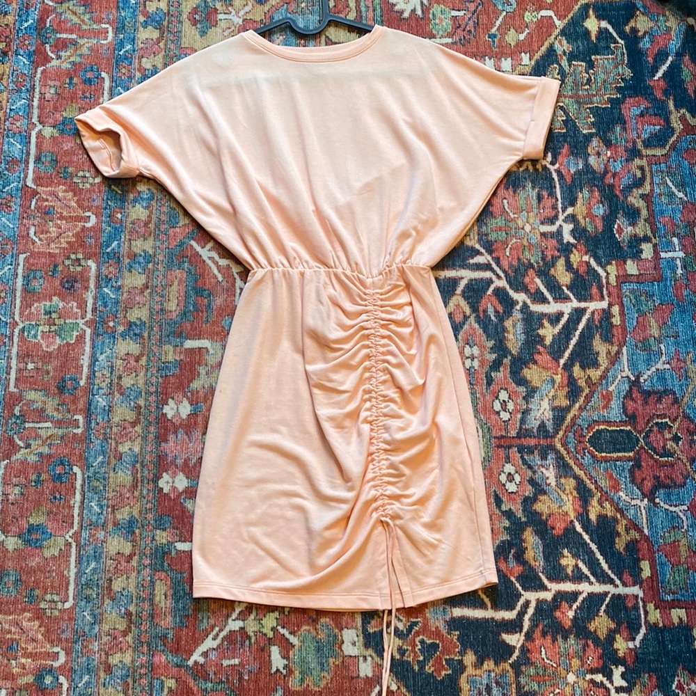 Peach dress